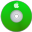 Apple Green Icon 32x32 png
